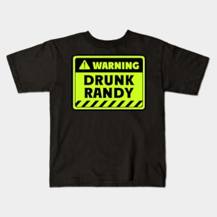 drunk Randy Kids T-Shirt